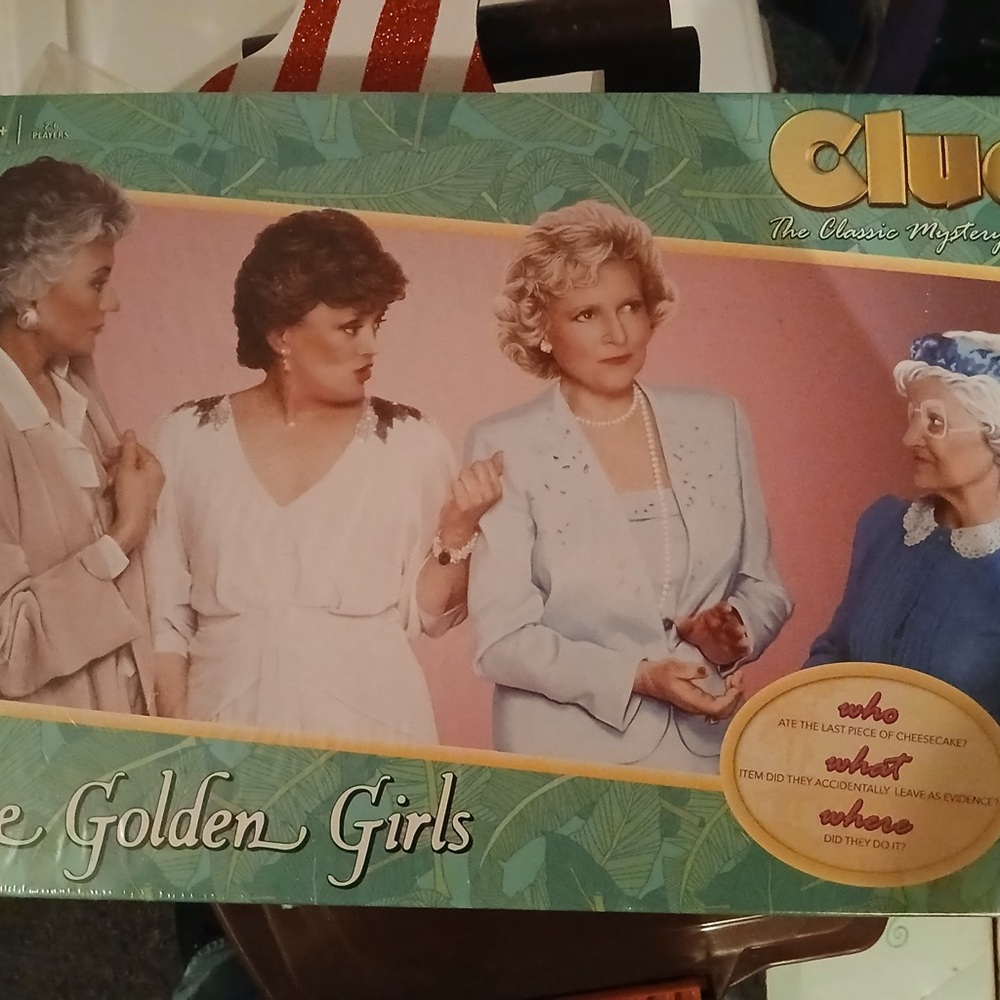 Golden Girls Clue Board Game